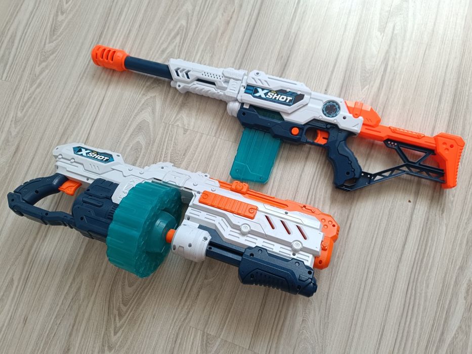 Dwa karabiny x shot dla dzieci