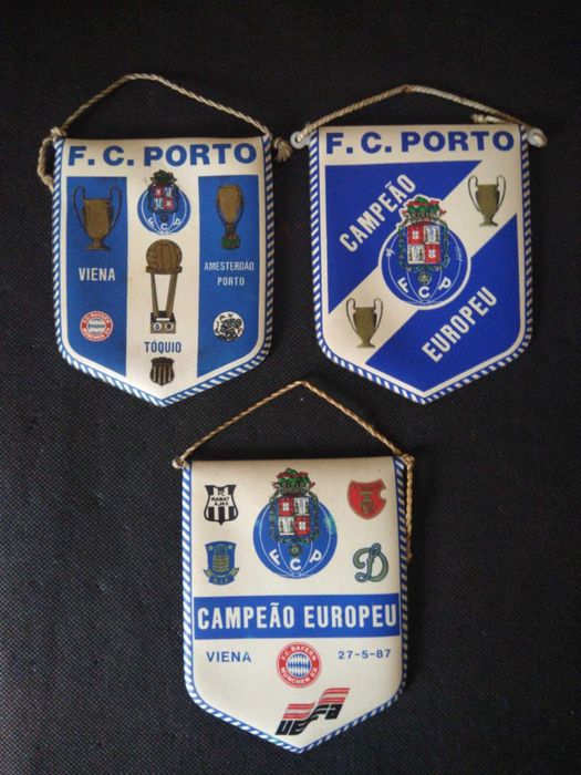 Galhardetes do FC Porto Campeão Europeu 1987/88