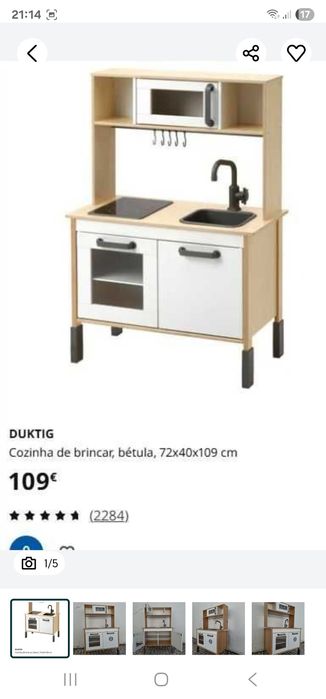 Cozinha de crianças