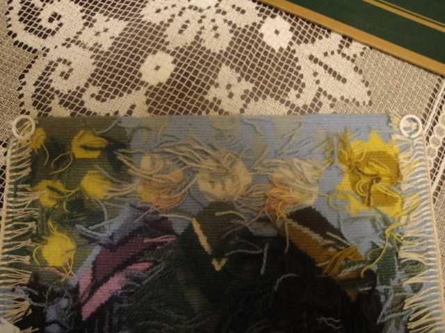 Piękny mały kilim tkany ręcznie