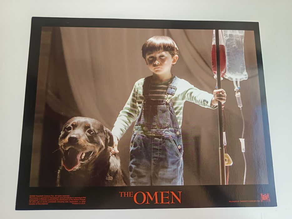 Lobby card original do filme OMEN