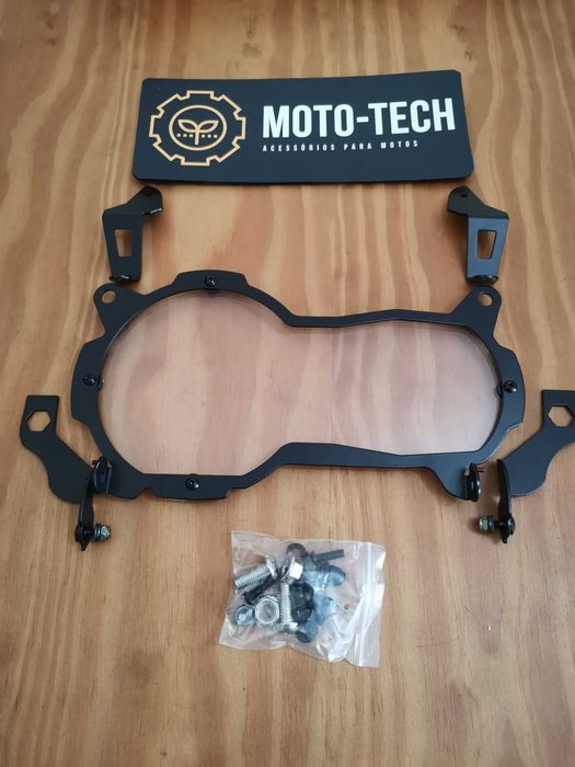 Proteções de farol para bmw r1200 e 1250 gs/a