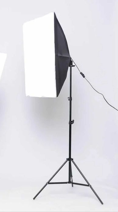 Softbox iluminação contínua 135w kit estúdio fotográfico luz