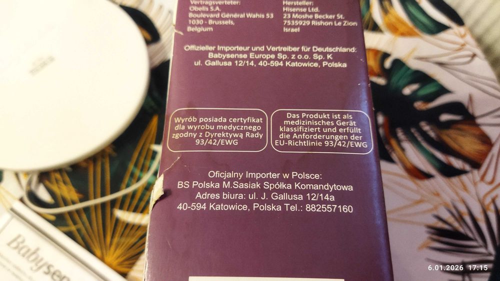 Monitor oddechu Babysense 7