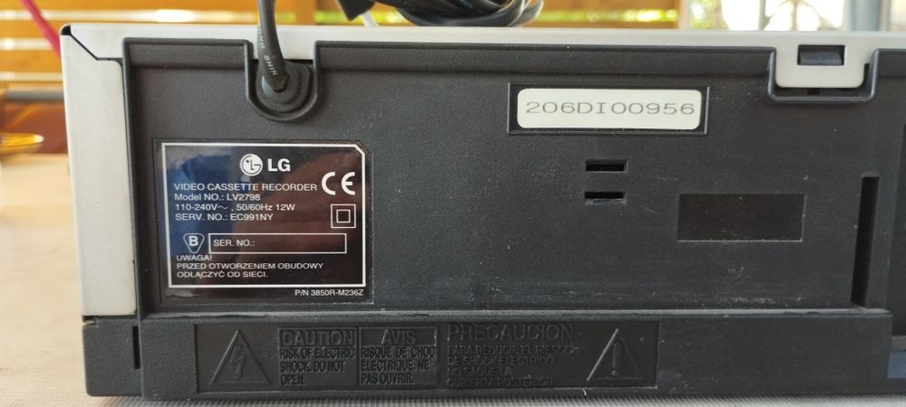 Magnetowid LG LV2798 Stereo