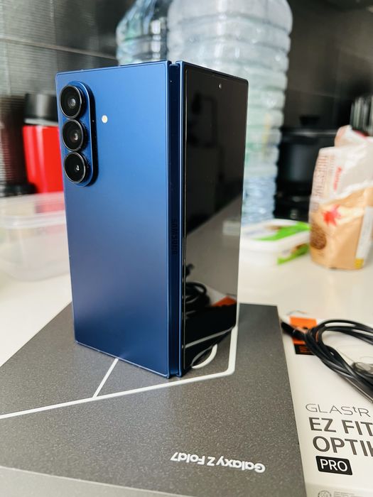 Samsung Galaxy Z Fold 7 256GB Azul - Fatura e garantia