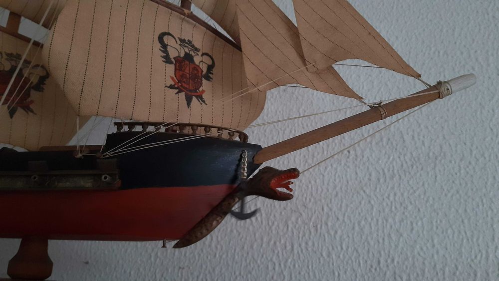 Maquete de fragata Espanhola século XVII