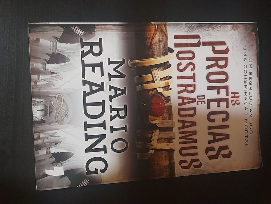 Livro "As Profecias de Nostradamus" de Mario Reading