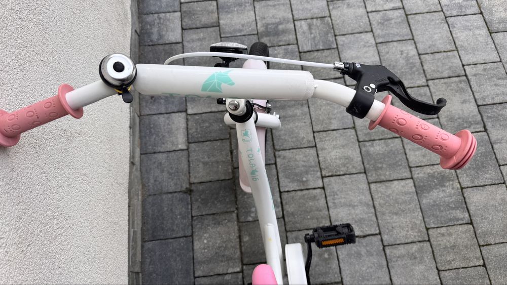 Rower Romet Tola koła 16” dla dziewczynki 3-5 lat