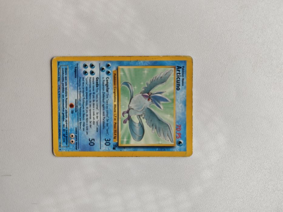 Vendo carta rara do Articuno