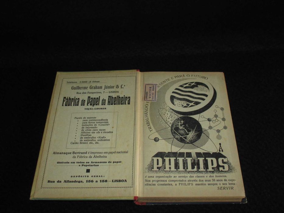 Livro Almanaque Bertrand 1950 Maria Fernandes Costa