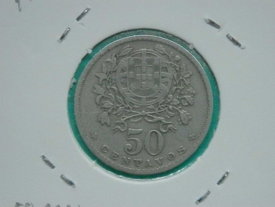 1440 - República: 50 centavos 1928 alpaca, por 3,00