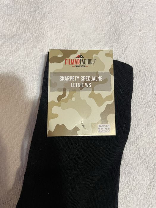 Skarpety letnie i zimowe wojsk specjalnych