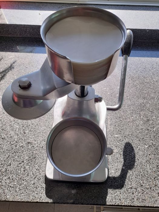 Máquina manual para hambúrgueres