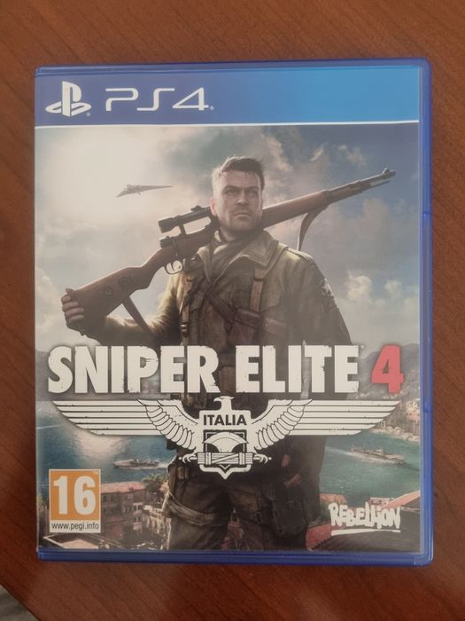 Jogo ps4 sniper Elite 4