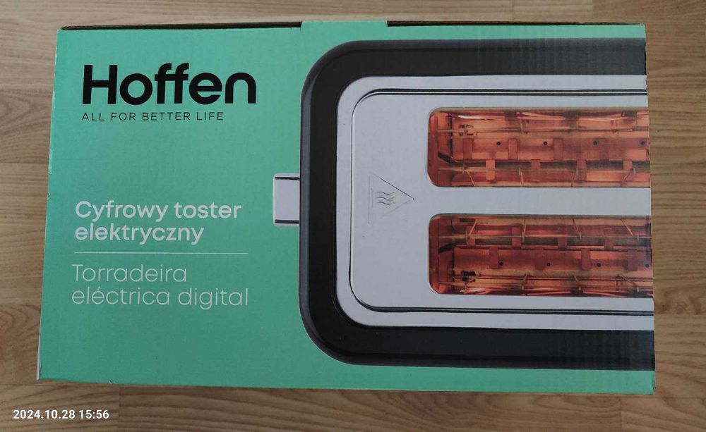 Cyfrowy toster elektryczny marki Hoffen