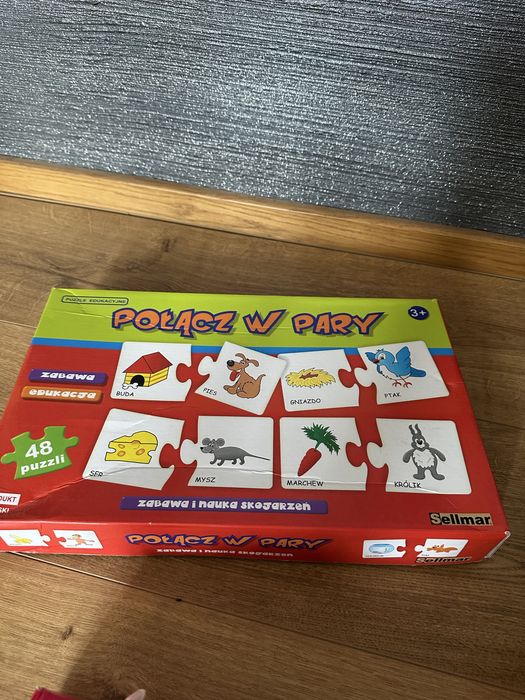Puzzle edukacyjne „Połącz w pary”
