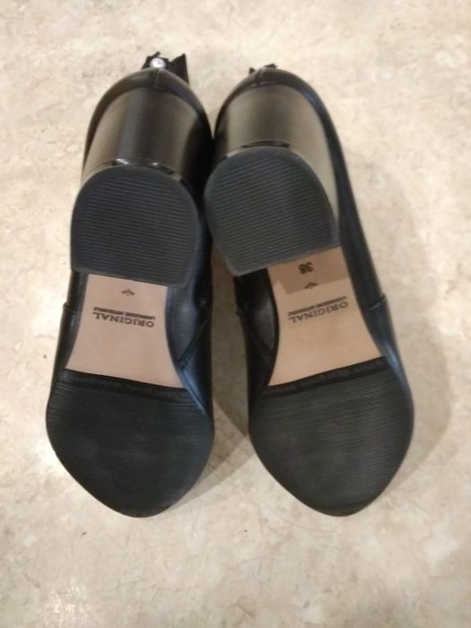 Полусапожки кожаные