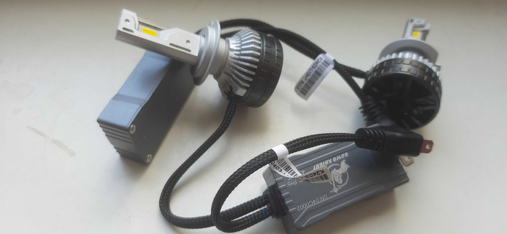 DawnKnight K9C H1 H4 H7 H11 HB3 HIR2 4300/6000K LED лампы K5C K7C K8C