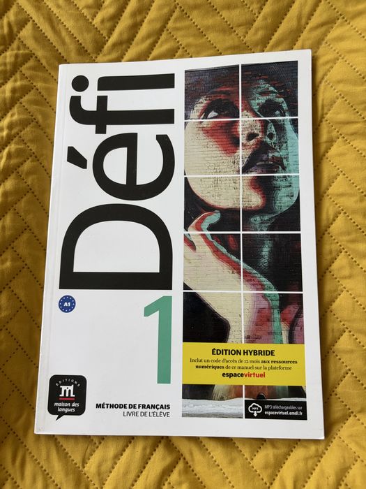 Défi 1 A1 | podręcznik + zeszyt ćwiczeń | stan bardzo dobry
