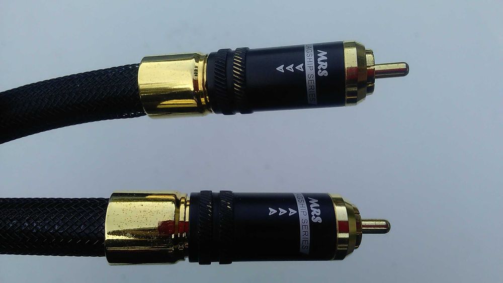 MRS Audiophile cabel - 2 kable audiofilskie wysokiej jakości