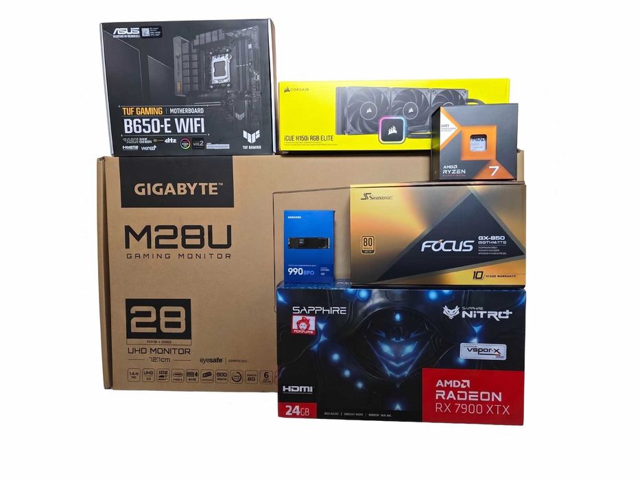 PC Gaming 4K | Ryzen 7 7800X3D | RX 7900 XTX Nitro+ | Garantia 2027