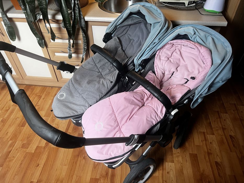 Bugaboo Donkey 3 Duo/Mono + gondola + adapter + 2 śpiworki + kosz