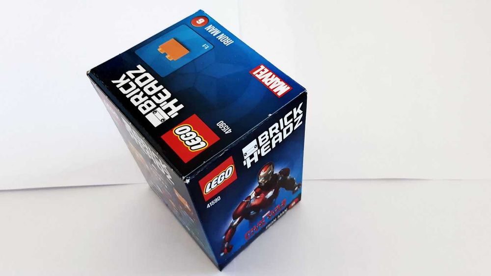 LEGO BrickHeadz Marvel Civil War 41590 Iron Man selado