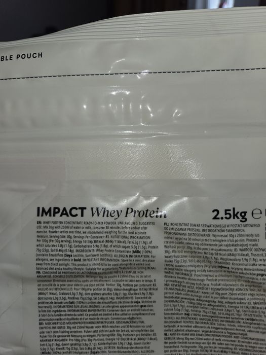 Whey protein 2.5kg