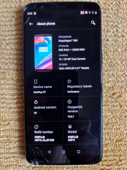 Oneplus 5T  128GB