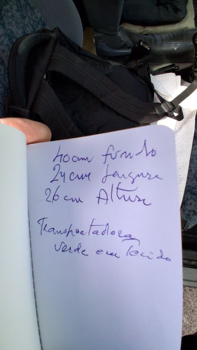 Transportadora para animal pequeno,em tecido forte