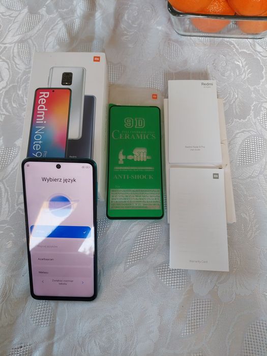 Telefon nie samsung iphone Xiaomi Redmi note 9 Pro  6 gb ram 64 gb rom