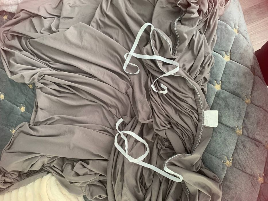 Постіль євро, простирадло ЮСК на резинці+півковдра