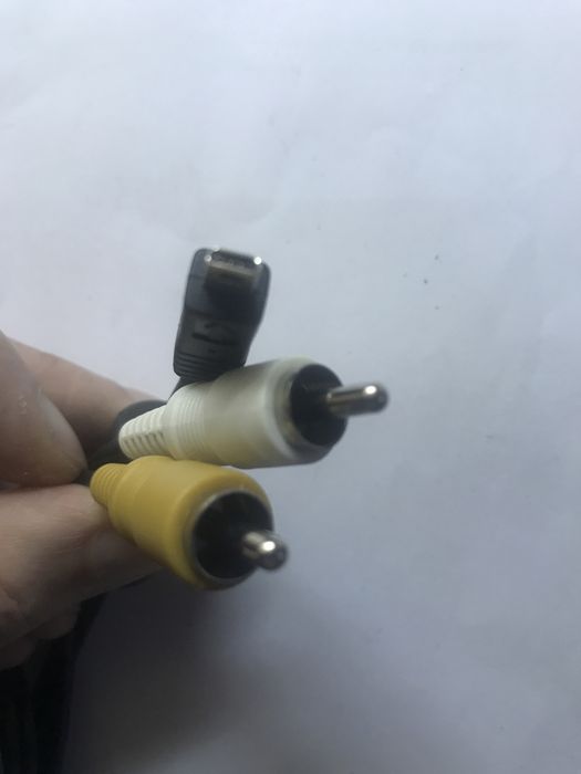 Оригинальный аудио-/видеокабель Nikon UC-E6, Olympus CB-USB7 тюльпан