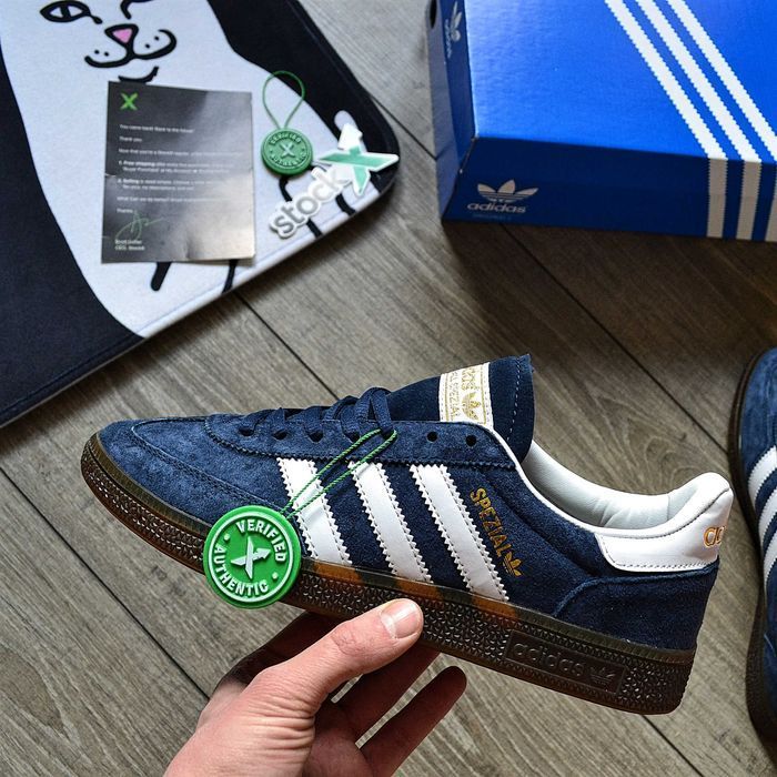 Мужские кроссовки Adidas Handball Spezial 'Blue' Размеры 40-45