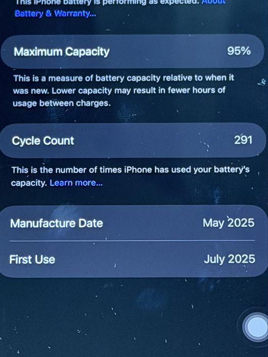 IPhone 16 Pro Max,256 GB, 95% kondycja baterii