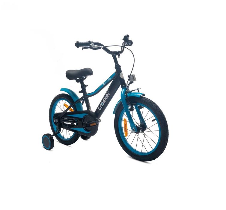 ODBIÓR OSOBISTY Rowerek Chłopięcy Tracker Bike Neon 16 C Blue NOWE