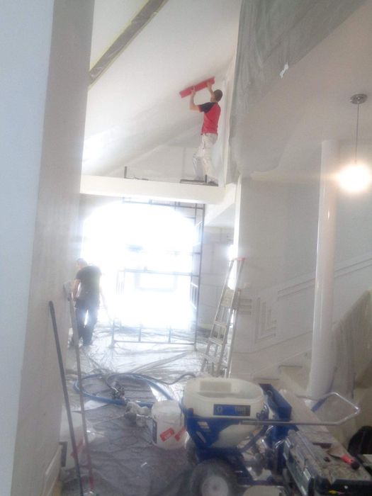 Usługi remontowe wykończeńia  wnętrz - Gładzie maszynowe