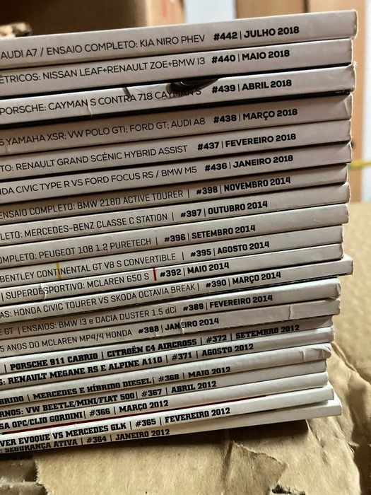 Revistas Turbo de vários anos