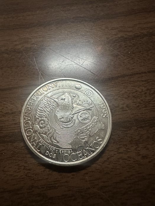 Moeda do Ano internacional dos oceanos.  Incm. Moeda lindissima.