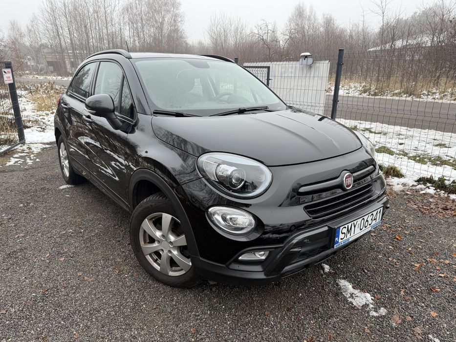 Fiat 500X, półskóry, dwustrefowa klimatyzacja