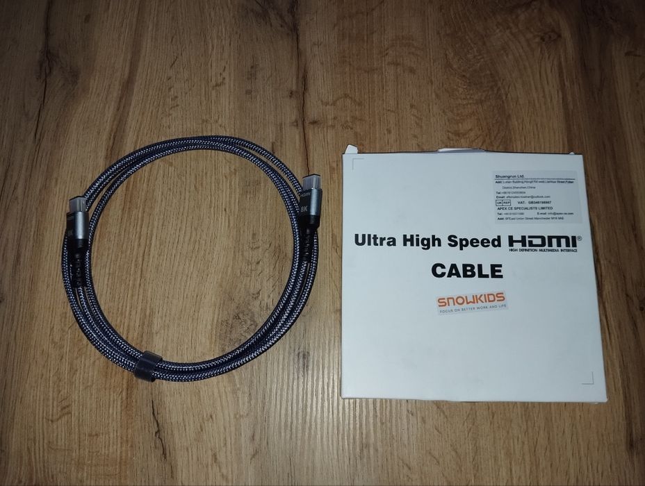 Kabel HDMI 8k 2m