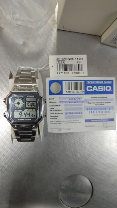 Годинник (оригінал) CASIO Sport AE-1200WHD-1AVEF недорого