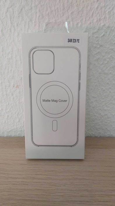 Capa Full Matte Mag para Samsung Galaxy S26 FE – Preta