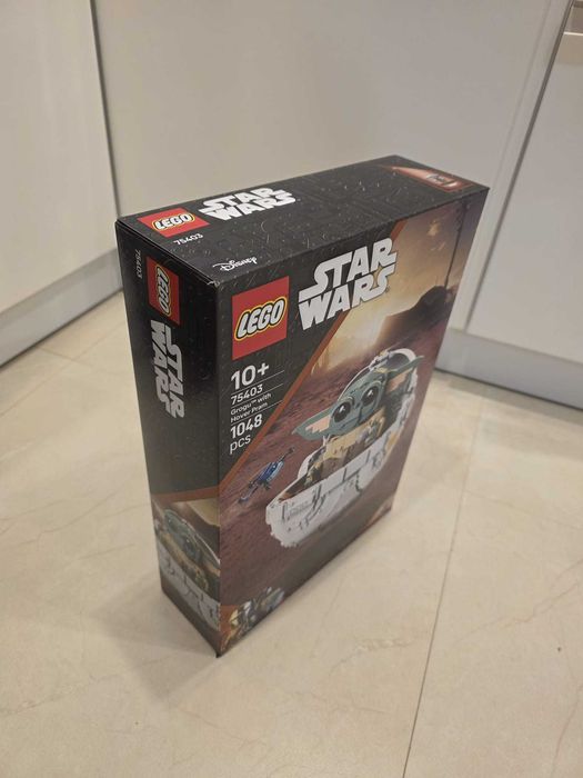 Lego 75403 - Star Wars  Grogu with Hover Pram - Novo e Selado