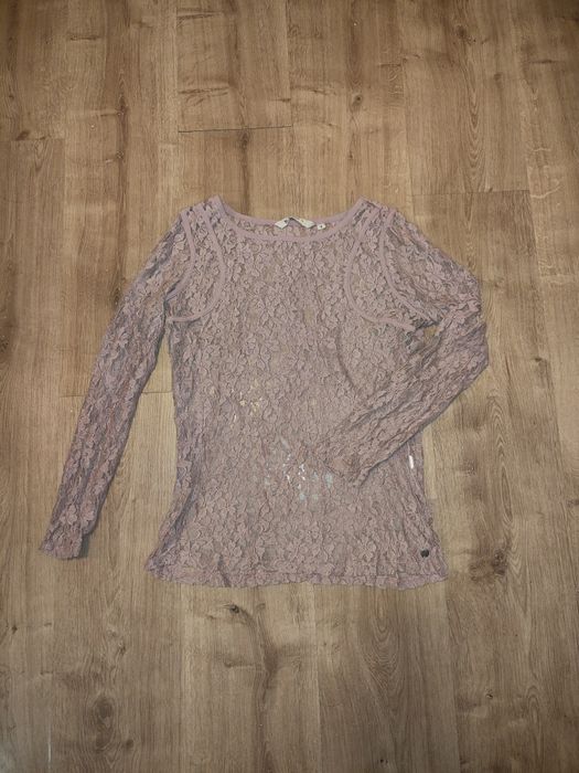 Elegancka koronkowa bluzka marki Garcia  Jeans rozmiar M