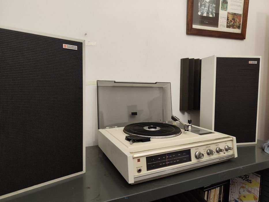 Leitor vinil Panasonic