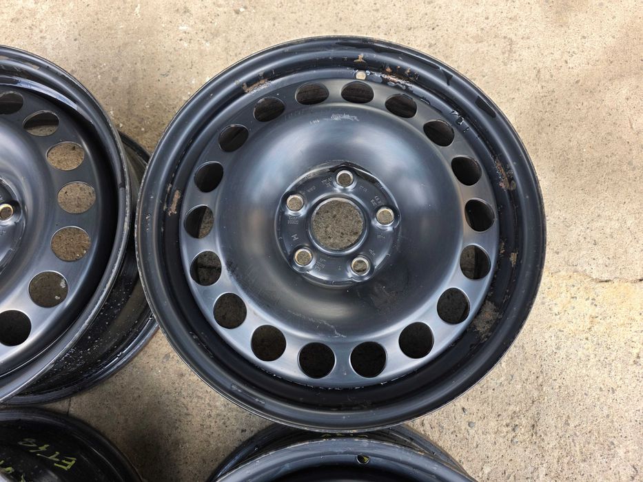 Oryginalne felgi stalowe VW AG 16" 5x112x57,1 ET 48 Golf VII A3 Leon