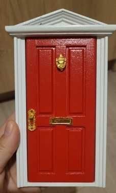 Świąteczny Zestaw Drzwi Elfa - Element Dekoracji Bożonarodzeniowej