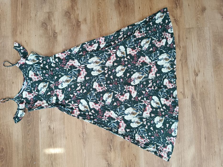 Sukienka damska 42 44 XL kaleidoscope kobieca wyrazista Boho midi dług